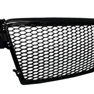 Reducere de preț Grila negru lucios RS Design compatibla cu AUDI A4 B8 2007-2012 RS Design