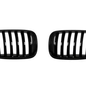 Ultima șansă Grile pe negru luciosM Design compatibile cu BMW E70 E71 2007-2014