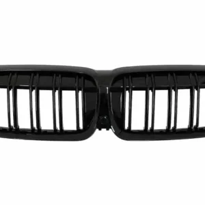 Grile negru lucios duble compatibile cu BMW seria 3 model G20 Sedan G21 Touring 2019+ Cel mai bun preț
