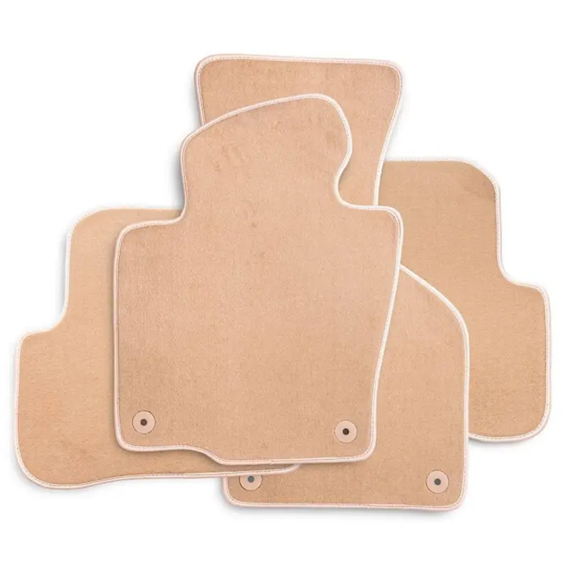 Comandă acum Covorase interior auto cauciuc 4 piese crem BMW Seria 5 F10 2014-2017