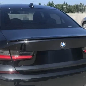 Plată securizată Eleron portbagaj negru lucios compatibil cu BMW seria 3 model G20 Sedan 2019+