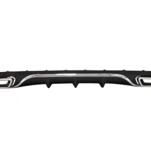 Plată sigură Difuzor Bara Spate Cu E63 Design Crom compatibil cu Mercedes E-Class W213 S213 Standard (2016-2019)