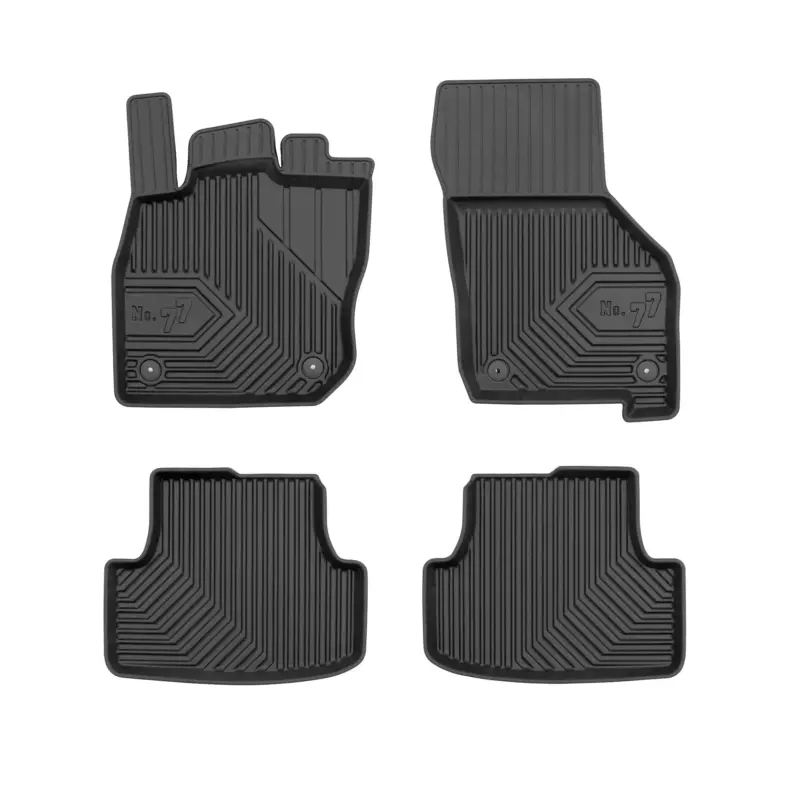 Covorase negre UltraFlex DP pentru Volkswagen Golf 8 MHEV hatchback si break 11.2020 + Cel mai bun preț