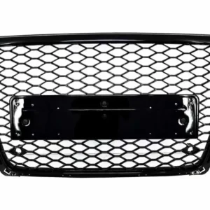 Grila negru lucios RS Design compatibila cu AUDI A4 B8 2008-2011 Expediere rapidă