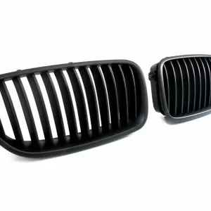 Cel mai vândut Grile negru mat compatibile cu BMW F10 Seria 5 Sedan F11 Seria 5 Touring 2010-2017