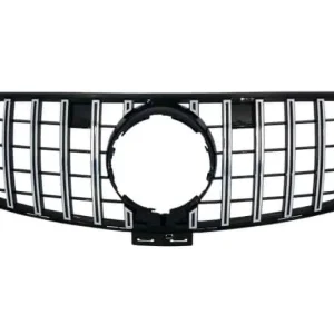 Plată sigură Grila GT R Panamericana Crom compatibila cu MERCEDES Benz GLE Coupe C292 2015-2018 si GLE W166 SUV 2015-2018