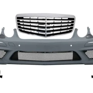 Promoție Bara fata cu proiectoare si grila compatibila cu Mercedes E-Class W211 Facelift 2006-2009