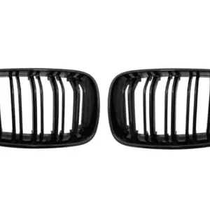 Grile negru lucios duble Design Piano compatibile cu BMW seria 2 model F22 F23 F87 2014+ Reduceri