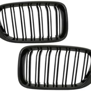 Grile pe negru lucios M Design compatibile cu BMW X3 F25 LCI 2014-2017 si X4 F26 2014-2017 Bestseller