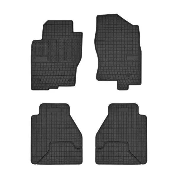 Plată sigură Covorase interior auto cauciuc 4 piese negrePATHFINDER III (R51 ) si NISSAN NP300 NAVARA09.2010+