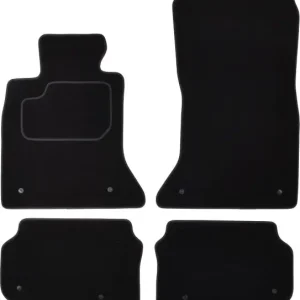 Covorase interior auto mocheta 4 piese negre pentru BMW 5 F10 06.2009-10.2016 Ofertă limitată
