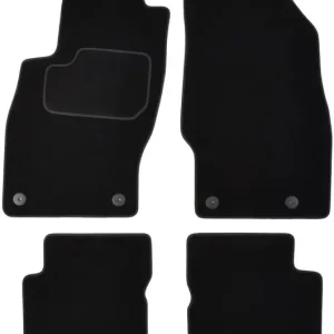 Covorase interior auto mocheta 4 piese negre OPEL Corsa D 10.2006-10.2014 Calitate înaltă