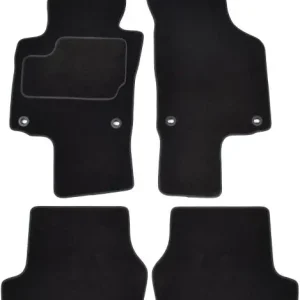 Covorase interior auto mocheta 4 piese negre SKODA Octavia II 02.2004-06.2013 Retur gratuit