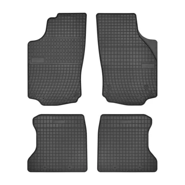 Covorase interior auto cauciuc 4 piese negre OPEL Corsa C 09.2000-12.2009 Doar azi