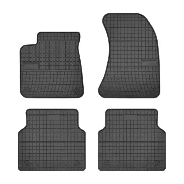 Popular Covorase interior auto cauciuc 4 piese negre AUDI A8 11.2009-01.2018