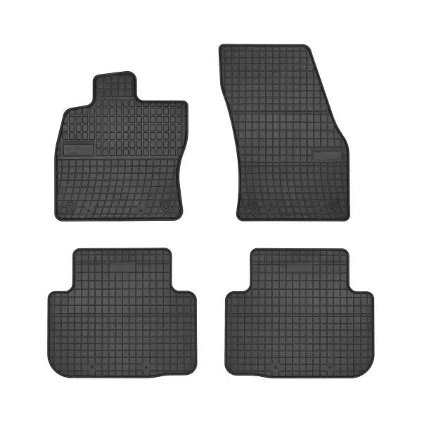 Covorase interior auto cauciuc 4 piese negre Volkswagen GOLF SPORTSVAN 02.2014+ Livrare rapidă