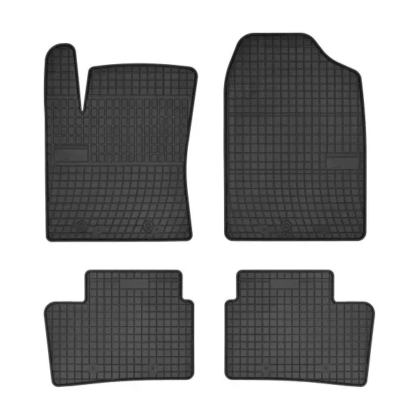 Covorase interior auto cauciuc 4 piese negre HYUNDAI I10 II 08.2013+ Nu rata