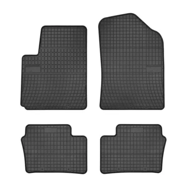 Covorase interior auto cauciuc 4 piese negre KIA PICANTO II 05.2011-2017 Livrare rapidă