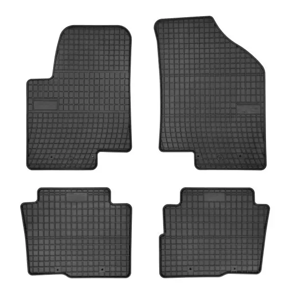 Preferatul clienților Covorase interior auto cauciuc 4 piese negre KIA SOUL I 02.2009-2013