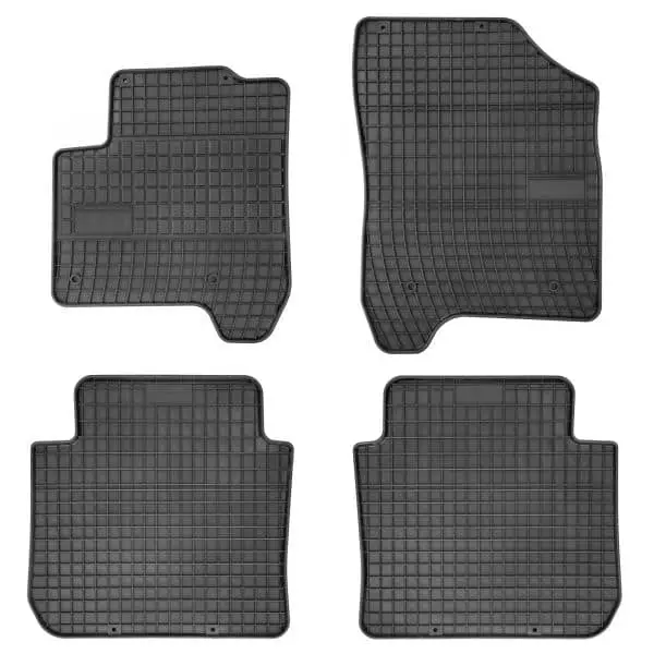 Doar azi Covorase interior auto cauciuc 4 piese negre CITROEN C3 PICASSO 02.2009-2017