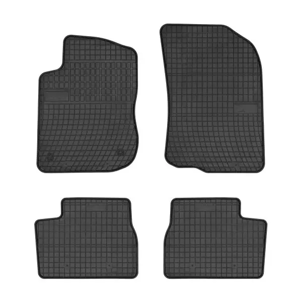 Covorase interior auto cauciuc 4 piese negre PEUGEOT 2008 2013-2019 si 208 03.2012-2019 Bestseller