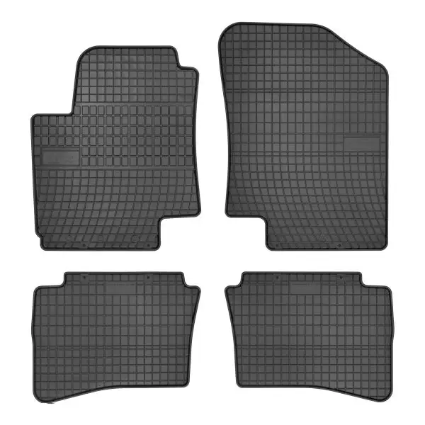 Noutate Covorase interior auto cauciuc 4 piesenegre HYUNDAI I20 08.2008-12.2015