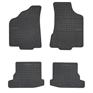 Preferatul clienților Covorase interior auto cauciuc 4 piese negre Volkswagen Polo 10.1999-09.2001