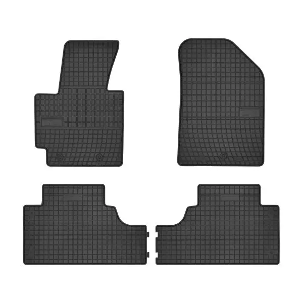 Cel mai vândut Covorase interior auto cauciuc 4 piese negre KIA SOUL II 02.2014+2018