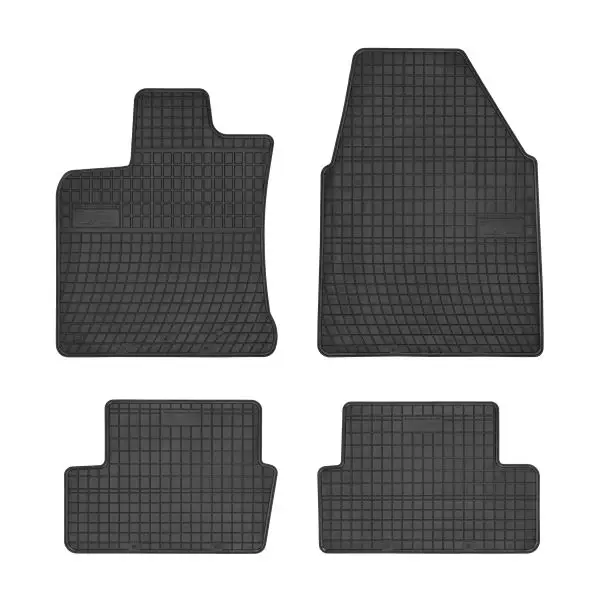 Covorase interior auto cauciuc 4 piese negre NISSAN QASHQAI I 02.2007-12.2013 Ultima șansă