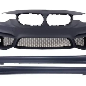 Bara Fata M3 Design cu Proiectoare si Praguri Laterale compatibil cu BMW Seria 3 F30 F31 fabricatie 2011-2018 Expediere rapidă