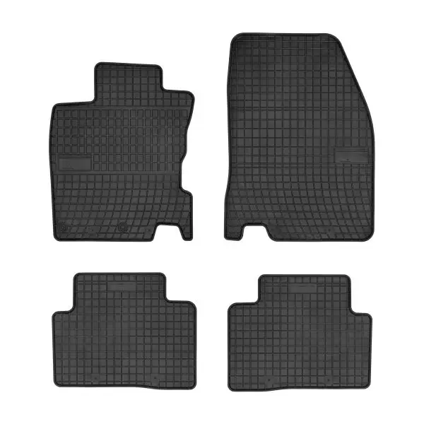 Nu rata Covorase interior auto cauciuc 4 piese negre NISSAN QASHQAI II J11 11.2013-2021
