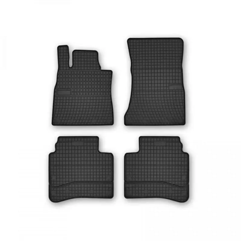 Covorase interior auto cauciuc 4 piese negru Mercedes S-Class W222 09.2013+ Ultima șansă