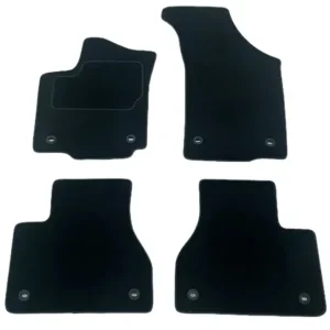 Covorase mochete pe negru pentru VOLKSWAGEN PHAETON SEDAN 2002-2016 Livrare gratuită