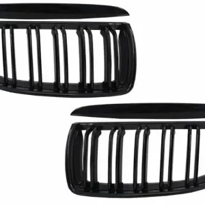 Reduceri Grile M-Design Negru Lucios compatibile cu BMW Seria 3 E90 E91 Pre-LCI 2005-2008
