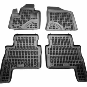 Covorase auto pe negru pentru HYUNDAI Santa Fe II 2006-2012 Doar azi