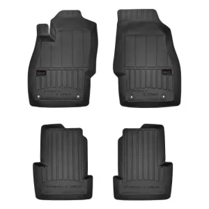 Plată sigură Covorase 3D Proline pe negru pentru OPEL Corsa D 10.2006-2014 siCorsa E 2014-2019