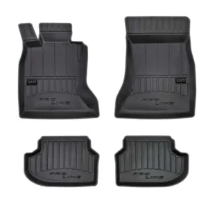 Reducere extra Covorase interior auto 3D negru BMW Seria 5 F10 F11 06.2009-02.2017
