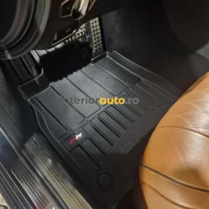 Covorase interior auto 3D pe negru pentru MERCEDES S – Klasse W222 , V222 , X222 model long 05.2013-11.2020 Super ofertă
