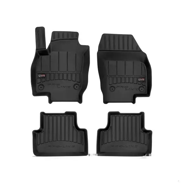 Reducere extra Covorase interior auto 3D Proline negru pentru Volkswagen T-CROSS SUV fabricatie 12.2018+