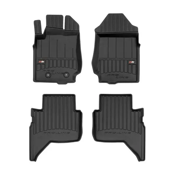 Covorase interior auto 3D ProLine negreFORD RANGER 2011-2015 si 2015-2020 Cel mai vândut