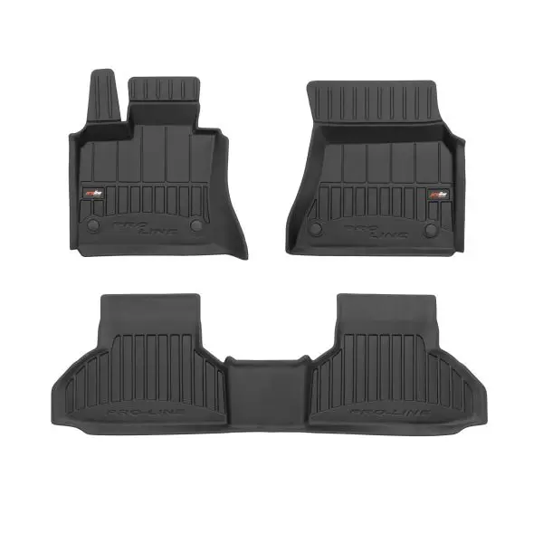 Covorase interior auto 3D negre pentru BMW X6 ( F16 , F86 ) 08.2014-07.2019 Livrare gratuită