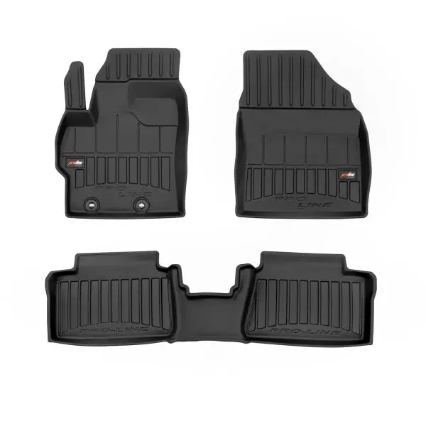 Covorase interior auto 3D negre pentru TOYOTA YARIS Hatchback, (Hybrid) 02.2020+ Reducere