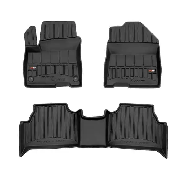 Comandă acum Covorase interior auto 3D negre pentru HYUNDAI KONA Electric 08.2018 – 10.2021