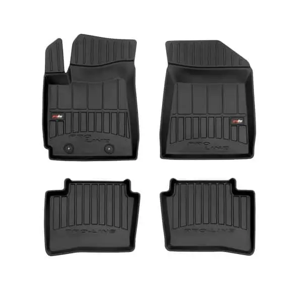 Calitate înaltă Covorase interior auto 3D negre pentru HYUNDAI I10 III 09.2019+