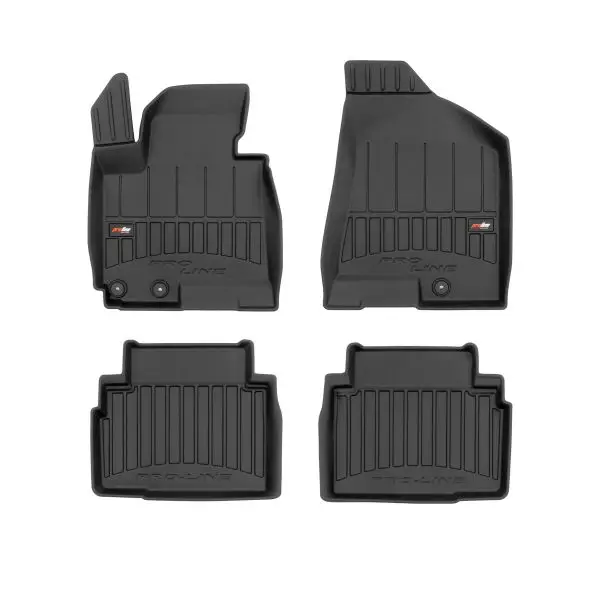Ultima șansă Covorase interior auto 3D negre pentru KIA SPORTAGE III 07.2010-2015