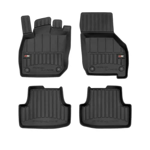 Covorase interior auto 3D negre pentru Volkswagen GOLF VIII , Hatchback, Combi (3d / 5d / Hybrid) 07.2020+ Preț redus