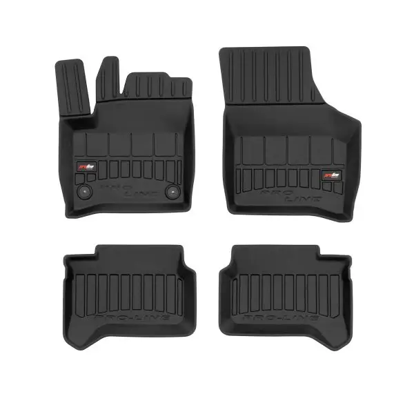 Covorase interior auto 3D negre pentru SKODA E-CITIGO Hatchback 09.2019-09.2021 Retur gratuit
