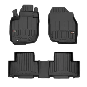Covorase interior auto 3D negre pentru Toyota RAV4 III suv 02.2006 – 02.2013 Calitate înaltă