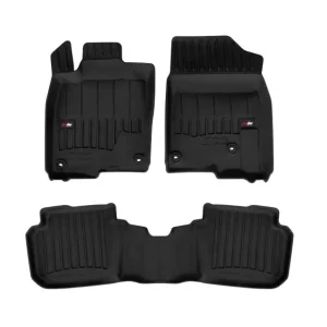 Covorase interior auto 3D negre pentru Jeep Avenger EV suv 2023 + Preț promoțional