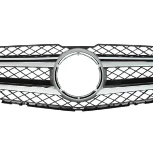 Grila crom cu negru compatibila cu MERCEDES GLK X204 06.2008-05.2012 Retur ușor